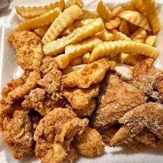 #6 MLK Special Catfish Nuggets & Whole Wings